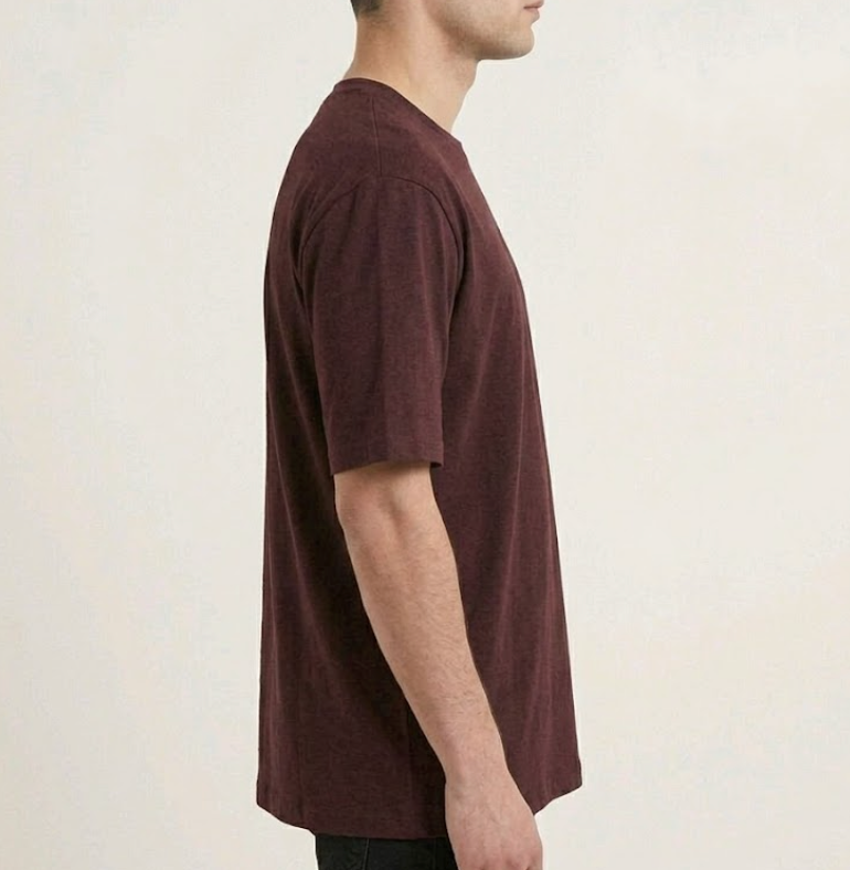 Saazion Core Tee - Maroon