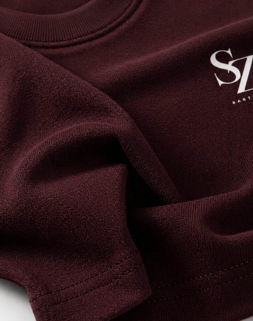 Saazion Core Tee - Maroon