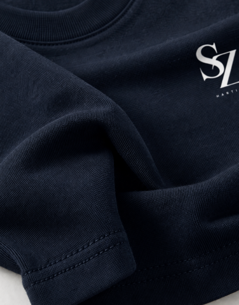 Saazion Core Tee - Navy Blue