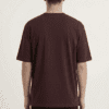 Maroon T-Shirt back view Maroon T-Shirt back view