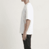 White T-Shirt left side view White T-Shirt left side view