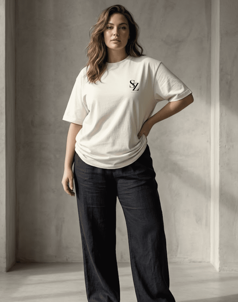 White  unisex T-shirt