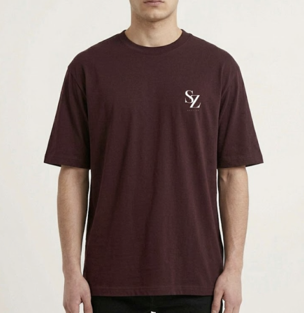 Saazion Core Tee - Maroon