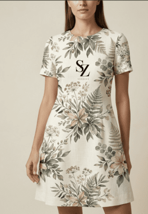 Saazion Floral Collection - A-Line - Light