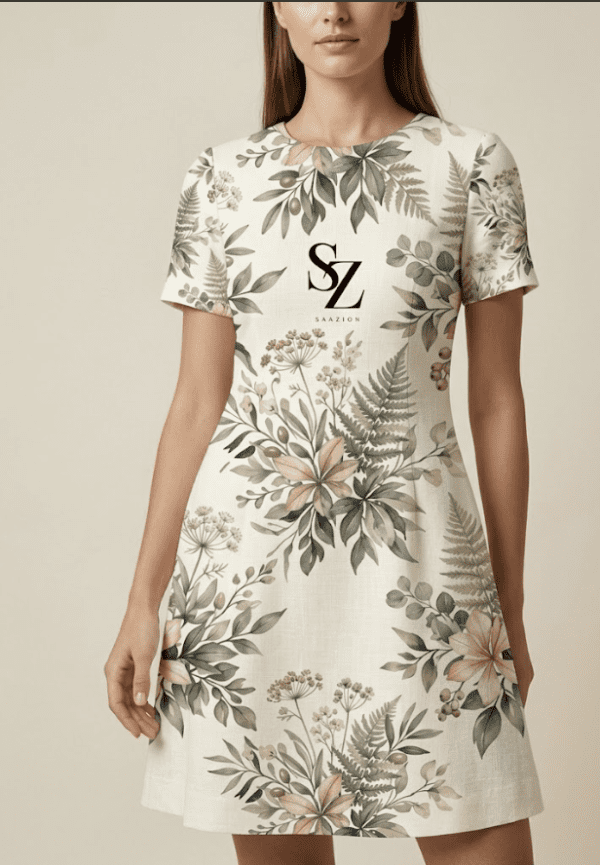 Saazion Floral Collection - A-Line - Light