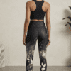 Saazion Floral Collection - Gym Legging - Dark