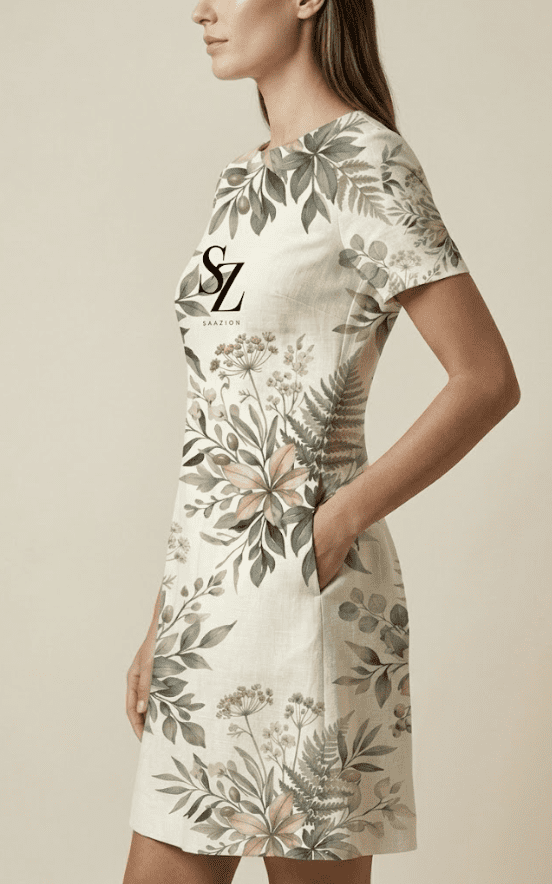 Saazion Floral Collection - A-Line - Light