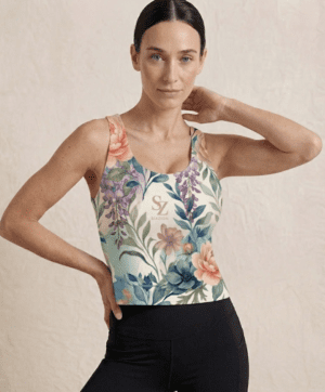 Saazion - Floral Collection - Tank Top - Light