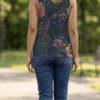Saazion - Floral Collection - Tank Top - Dark