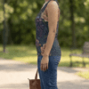 Saazion - Floral Collection - Tank Top - Dark