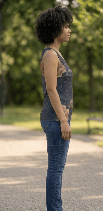 Saazion - Floral Collection - Tank Top - Dark