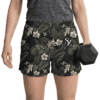 Saazion - Women - Floral Collection - Shorts - Dark