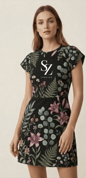 Saazion Floral Collection - A-Line