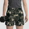 Saazion - Women - Floral Collection - Shorts - Dark
